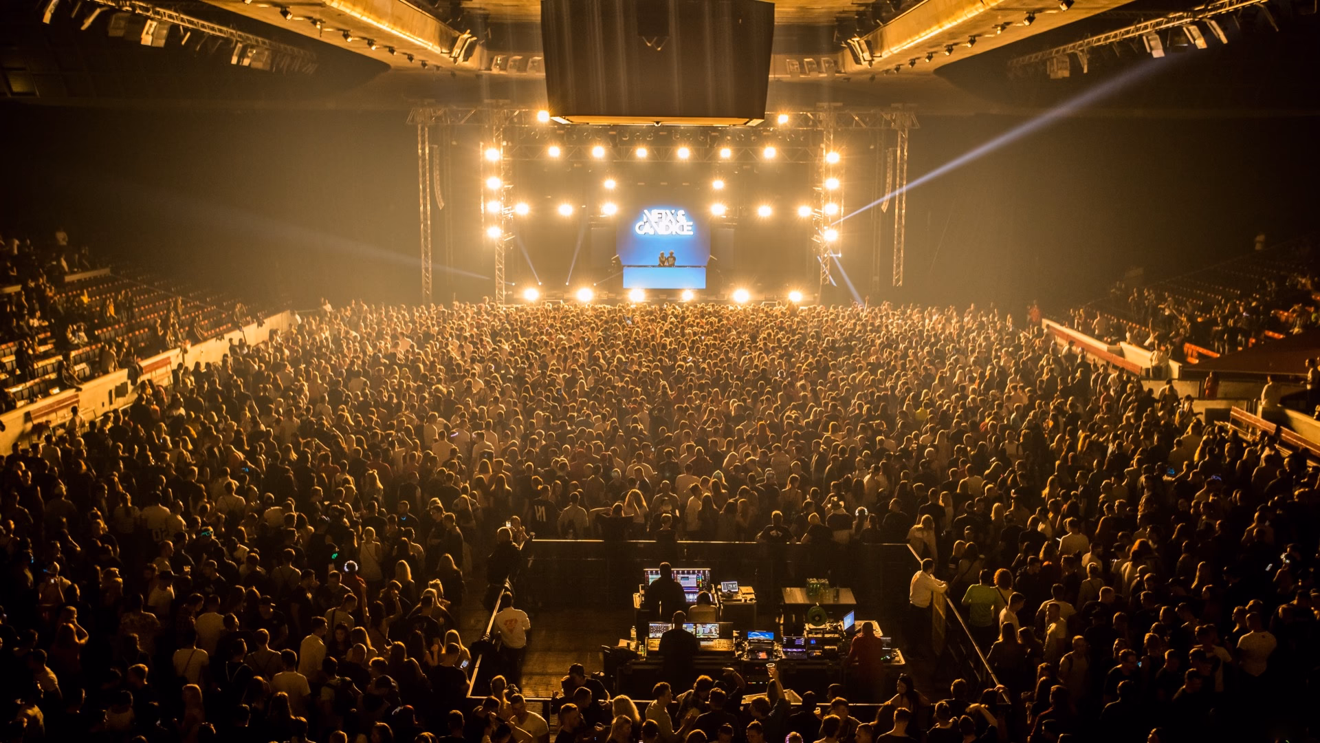Audience at an NFIX & CANDICE concert