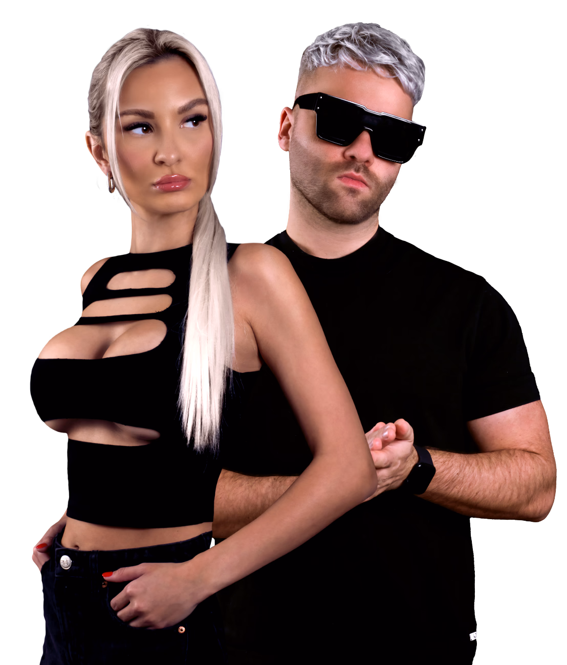 Studio portrait of NFIX & CANDICE
